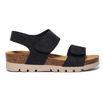 Plakton Platform Wedge Sandal – Compi Black